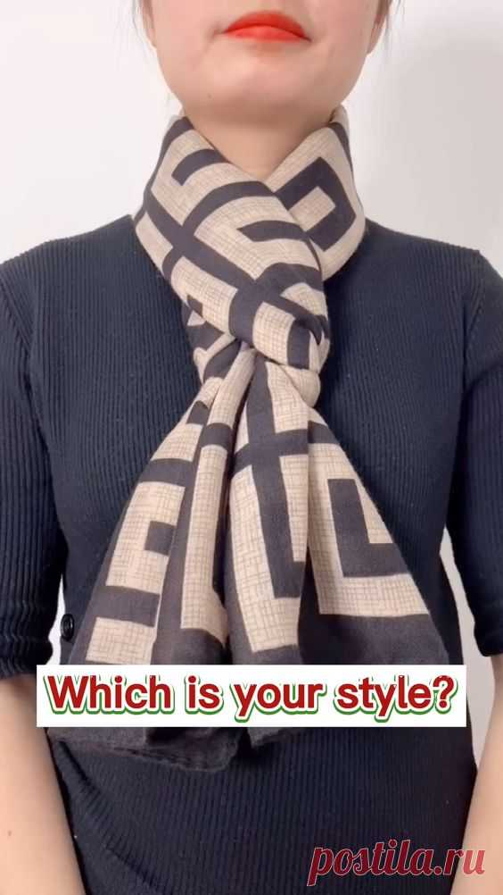 Ways to wear a Scarf