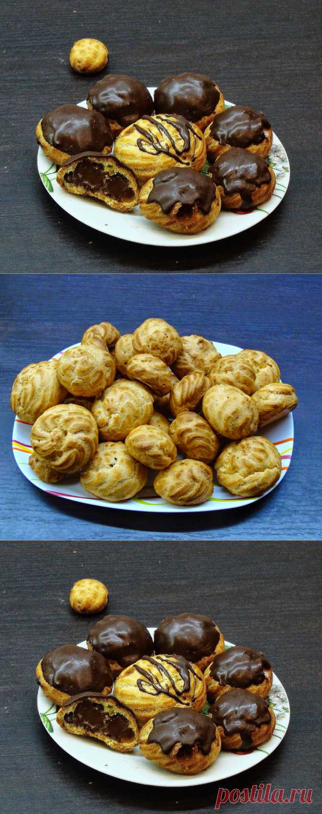 Вкусно жить не запретишь!: Заварные пирожные с шоколадным кремом