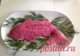 Селедка под шубой Автор рецепта Elena Crepis - Cookpad