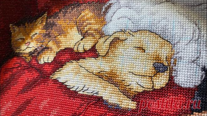 Вышивальная неделя. октябрь 2021. Вышивка крестиком.