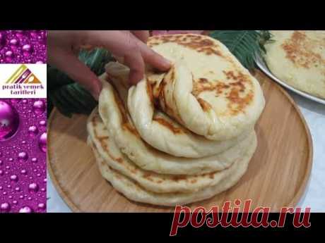 Yumuşacık Yağlı Bazlama Tarifi Pratik Yemek Tarifleri