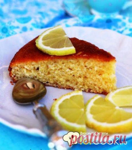 ЛИМОННЫЙ ПИРОГ С ПОЛЕНТОЙ