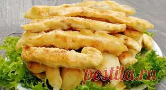 Отличная закуска из куриного филе: лучше, чем наггетсы Поверьте, это намного вкуснее, чем привычные наггетсы