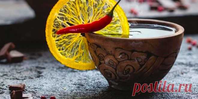 ЧАЙ С ПЕРЦЕМ, АПЕЛЬСИНОМ И ШОКОЛАДОМ