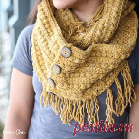 Снуд THE MALIA INFINITY SCARF. Крючком. / Блог экспертов интернет-магазина пряжи 5motkov.ru