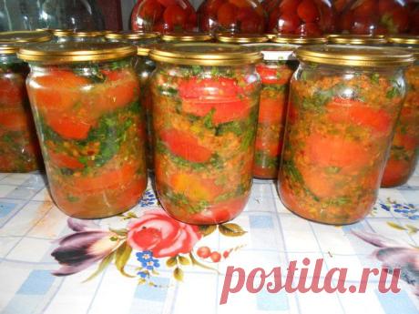 ПОМИДОРЫ ПО КОРЕЙСКИ.