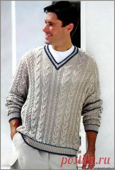 мужской пуловер