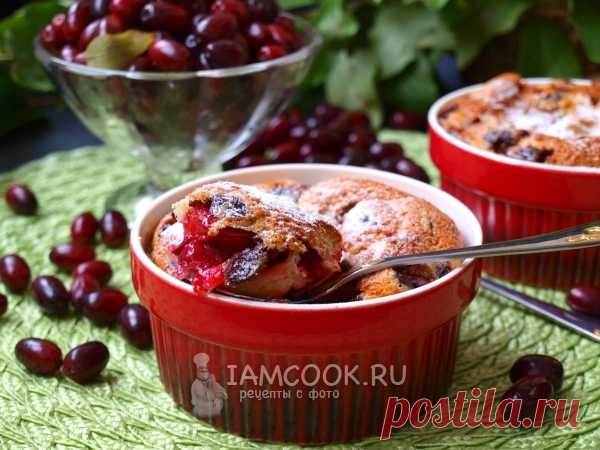 Клафути с кизилом — рецепт с фото пошагово