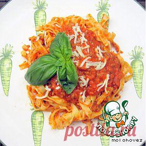 "Оранжевый соус" - для спагетти и не только - кулинарный рецепт