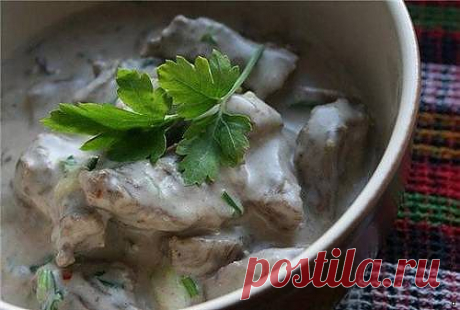 Говядина тушеная со сливками - РЕЦЕПТЫ ИЗ ГОВЯДИНЫ - РЕЦЕПТЫ - ВкусноВсё