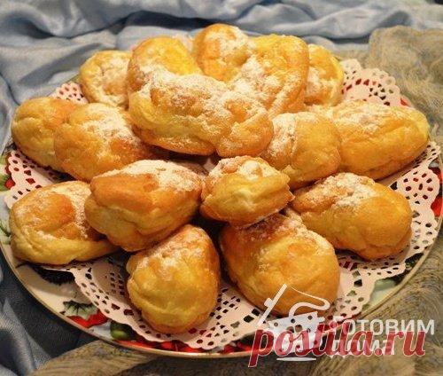 Заварное тесто на растительном масле для эклеров,профитролей - пошаговый рецепт с фото на Готовим дома