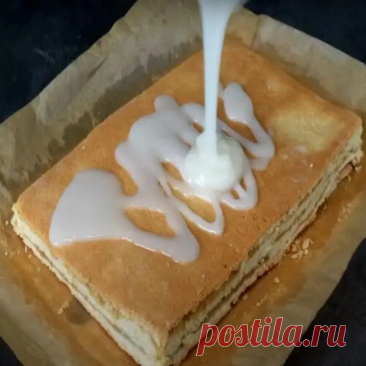 Пирог «Яблочный взрыв». Так готовили в 70-х годах в дорогих кафе: вкуснее десерта я не пробовала - В кастрюльке - Медиаплатформа МирТесен