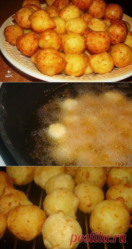 ПАМПУШКИ ИЗ КАРТОФЕЛЯ