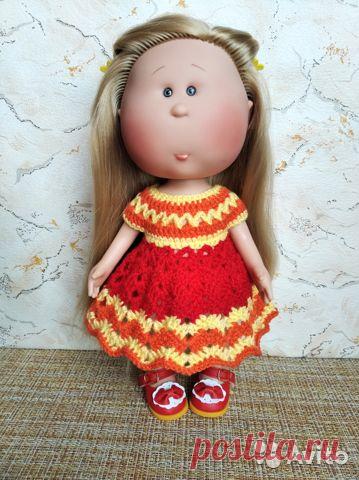 Платье для куклы nines d'onil mia купить в Саперном | Личные вещи | Авито