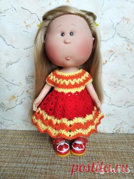 Платье для куклы nines d'onil mia купить в Саперном | Личные вещи | Авито