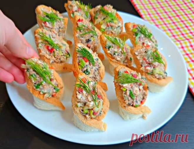 Рецепт закуски подсказала 