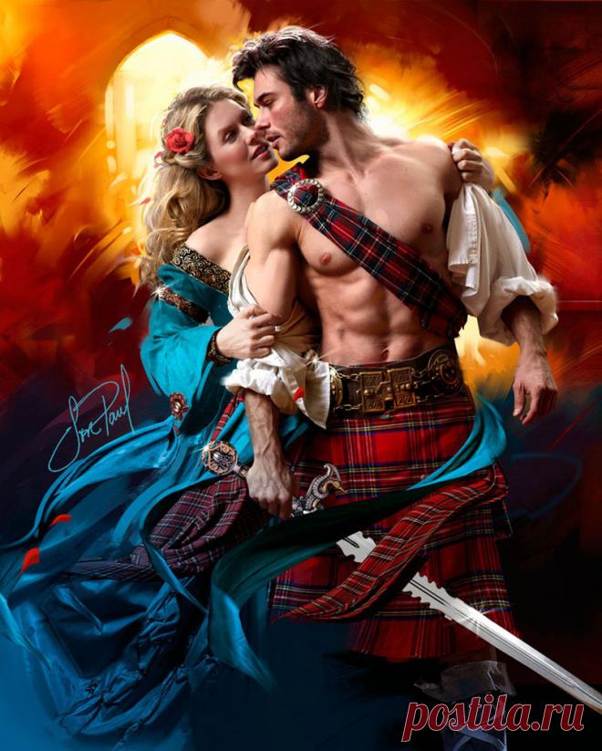 Хочу испить тебя до дна... Романтические иллюстрации. Фотохудожник Jon Paul.