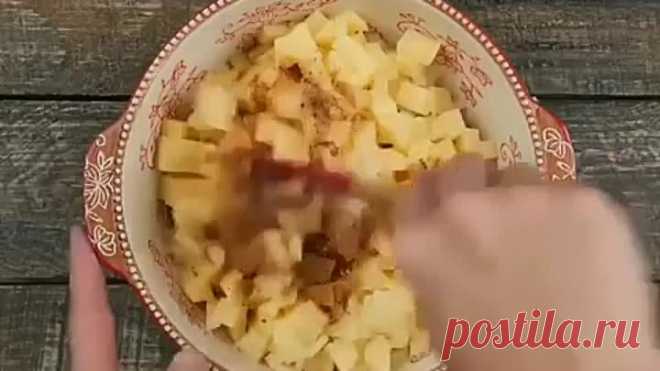 Быстрый пирог с мясом и картофелем ( рецепт )