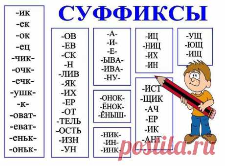 суффиксы