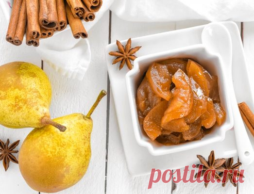 Невероятно вкусное варенья из груш с лимоном, корицей: рецепт | Вкусные рецепты
