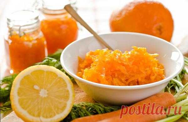 Морковный джем с кардамоном