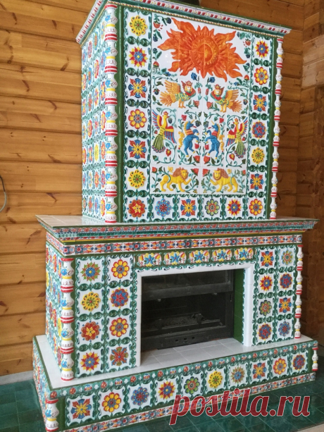 Изразцовый камин Диптих | Vesta