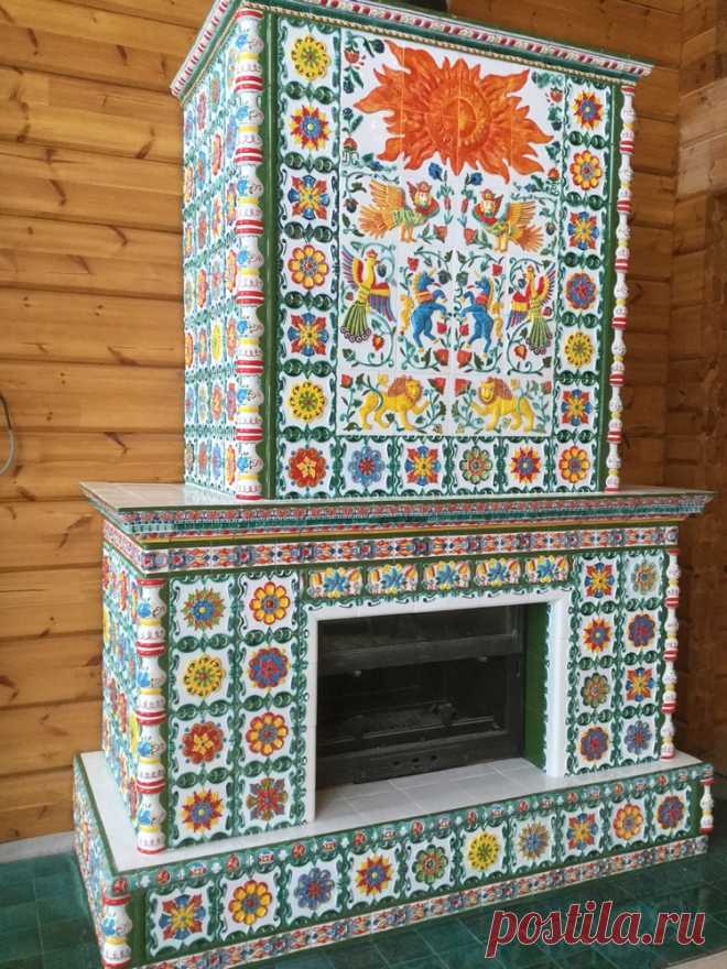 Изразцовый камин Диптих | Vesta