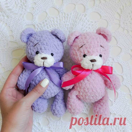 Малыши мишки крючком амигуруми | AmiguRoom