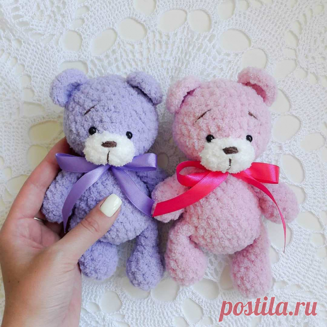 Малыши мишки крючком амигуруми | AmiguRoom