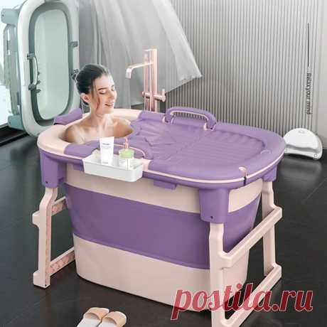 Xiaoshutong 8827 103CM Portable Folding Adult Bathtub Surround Lock Temperature - US$159.99