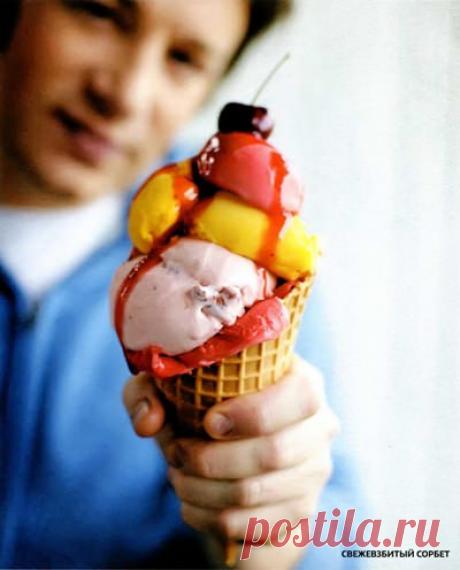 Сорбет рецепт с алкогольным ароматом от Джейми Оливера | Рецепты Джейми Оливера