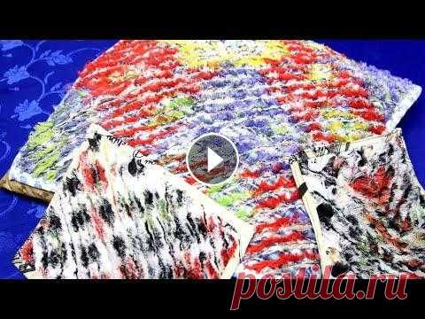 Техника синель | Красивый коврик своими руками Техника синель | Красивый коврик своими руками - простые и добрые советы от меня. С Вами Папсуева Ольга. Пишите отзывы они очень важны для меня Этом в...