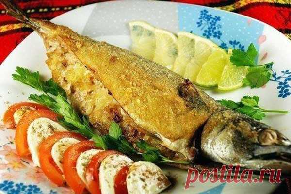 Скумбрия, запеченная в духовке — Женская страничка