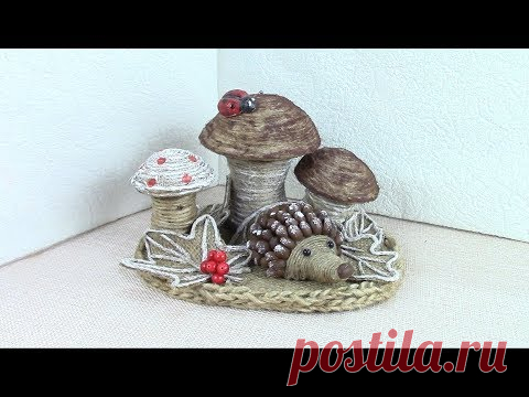 Лесная полянка. Шкатулка/ Forest Glade. Casket DIY. ХоббиМаркет
