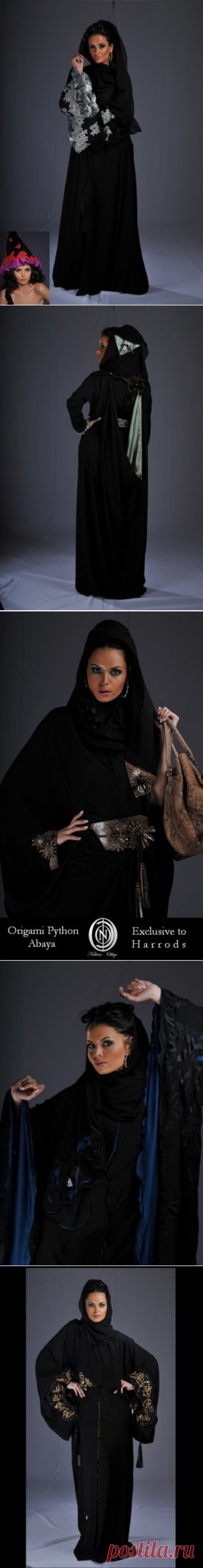 أزياء عبايات راقية من هارودز