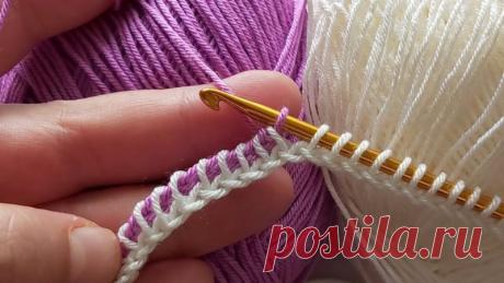 Несколько необычная техника: получаются очень красивые и плотные изделия, хорошо держащие форму