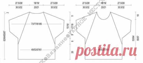Пуловер спицами

Размеры S/M / L/ XL
Размеры готового свитера:
Обхват груди 98/106/114/122 см
Длина 63/64/65/67 см

Для вязания хейворда спицами вам потребуется
Пряжа LANGYARNS MULBERRY SILK (100% тутовый шелк; 145м/50г) 400/450/500/550 г = 8/9/10/11 мотков бежевого цвета

Прямые вязальные спицы , размер З мм.
Короткие круговые спицы, размер 2.5 мм.

Совет: Изделия из шелка надо вязать короче, так как они имеют тенденцию растягиваться во время носки, и будут увеличиваться ...