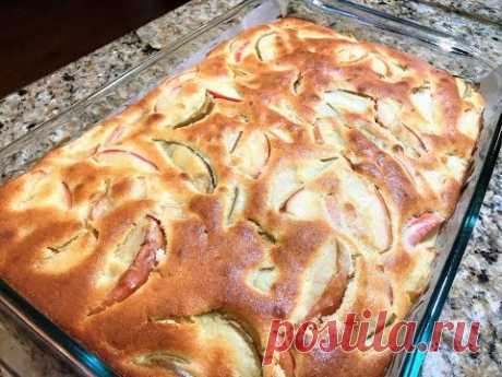 Самый Простой и Вкусный ЯБЛОЧНЫЙ ОСЕННИЙ ПИРОГ. Советую приготовить!  Apple Pie.
