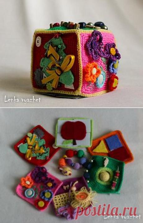 Чудесный развивающий кубик для деток / Разнообразные игрушки ручной работы / PassionForum - мастер-классы по рукоделию