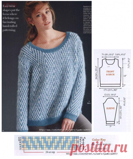 Ленивый жаккард из "Vogue Knitting winter 2014/15"