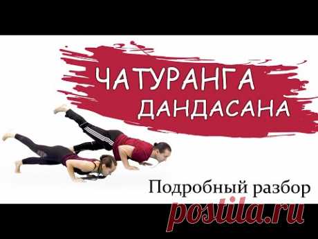 Всё, что вы хотели знать о ЧАТУРАНГА ДАНДАСАНЕ | ЙогаБанда 
В этом видео мы устроим разбор позиции, которая именуется чатуранга дандасана. Это одна из базовых силовых асан, нацеленная на проработку рук и плечевого пояса. Для начинающих заниматься йогой чатуранга часто кажется невыполнимой. Сегодняшний обзор докажет вам, что это не так. Термин «силовая йога» не означает, что нужно быть сильным для того, чтобы ею заниматься. Он означает, что посредством такой практики приобретается сила...