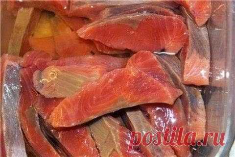 ✓ Вкусняшки! - Recept-dnja.blogspot.com: Нежная малосоленая горбуша