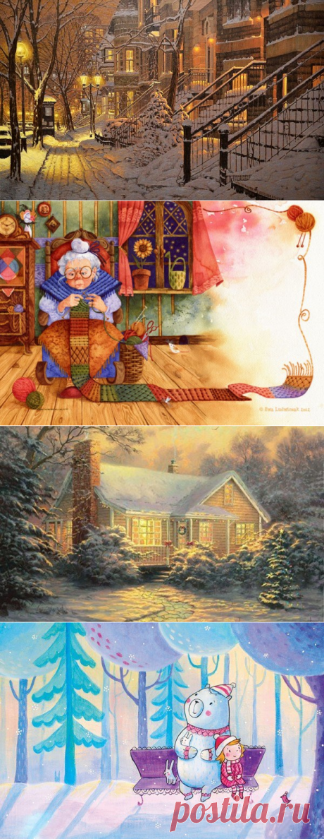 Что может быть лучше, чем новогоднее настроение? Ничего. Разве что есть чем дополнить. Наверняка вы знаете про нашу любимую книгу «Кради как художник». Сегодня мы решили поступить в точности так и украли самые добрые, теплые и искренние зимние рисунки. И предлагаем вам полюбоваться ими и ощутить тепло и талант художников. Для настроения 😉