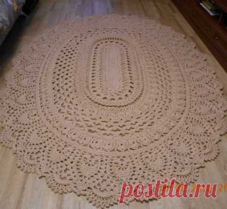 коврики,дорожки - Crochet Modnoe Vyazanie