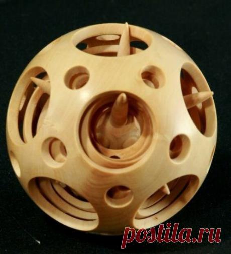 Шедевры, вырезанные из цельного куска дерева