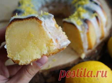 Вчера праздновали День Рождения мужа и я испекла ну оочень вкусный ЛИМОННЫЙ КЕКС. Даже и крошки не осталось. Гости были в восторге.