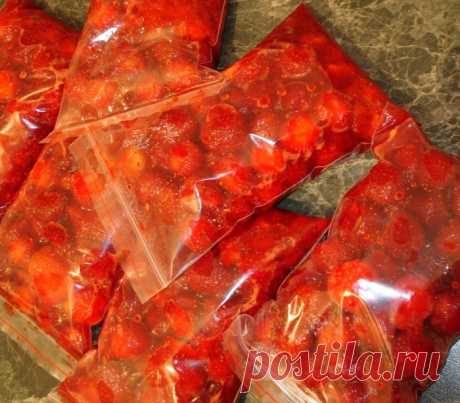 Цукаты и заморозка клубники » Женский Мир