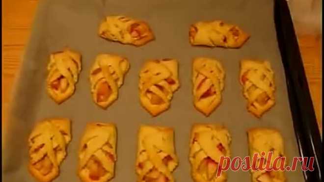 Яблочные мини плетенки.