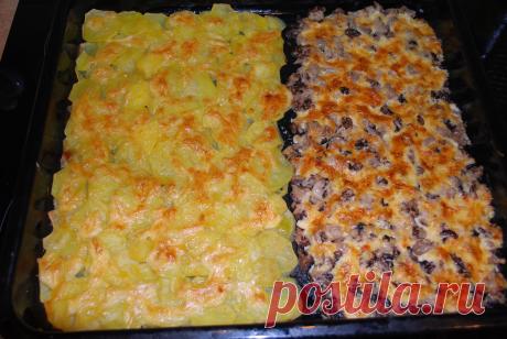 Сморчки запеченные под сыром с картофелем - пошаговый кулинарный рецепт на Повар.ру