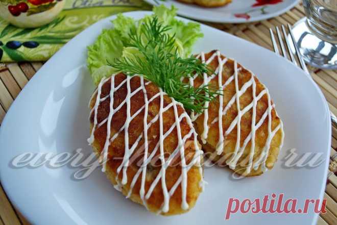 Картофельные зразы с грибами: пошаговый рецепт с фото